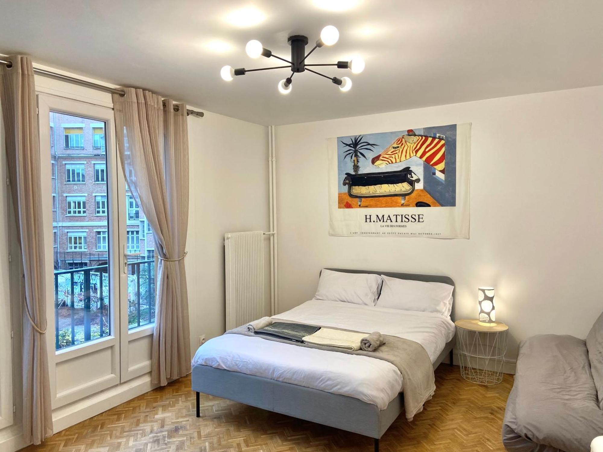 شقة Paris: Agreable Chambre D'Un Grand Artiste المظهر الخارجي الصورة